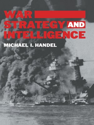 cover image of War, Strategy and Intelligence